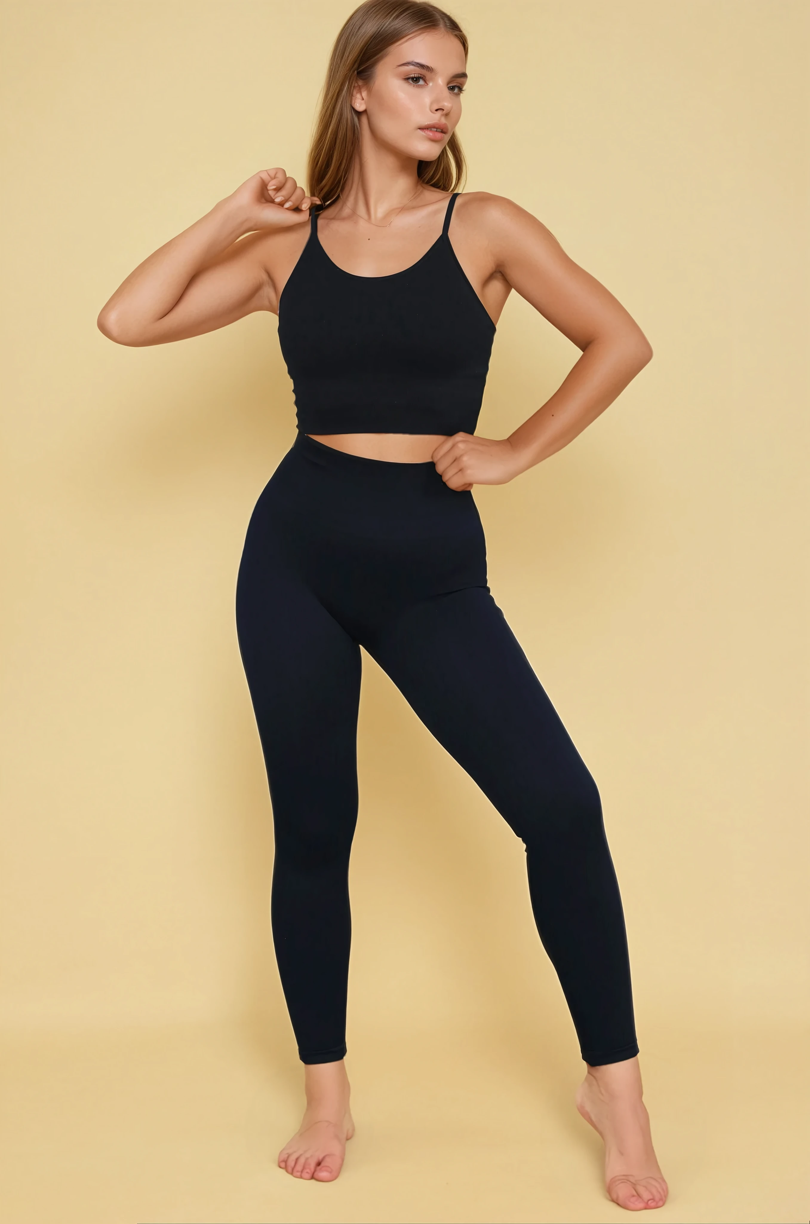 Black seamless set - View 1
