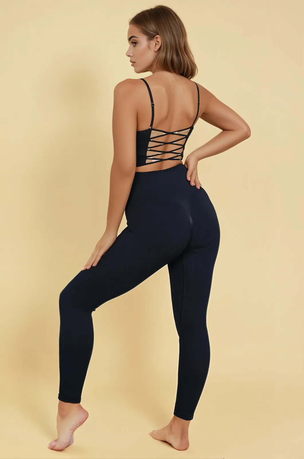 Black seamless set - View 2